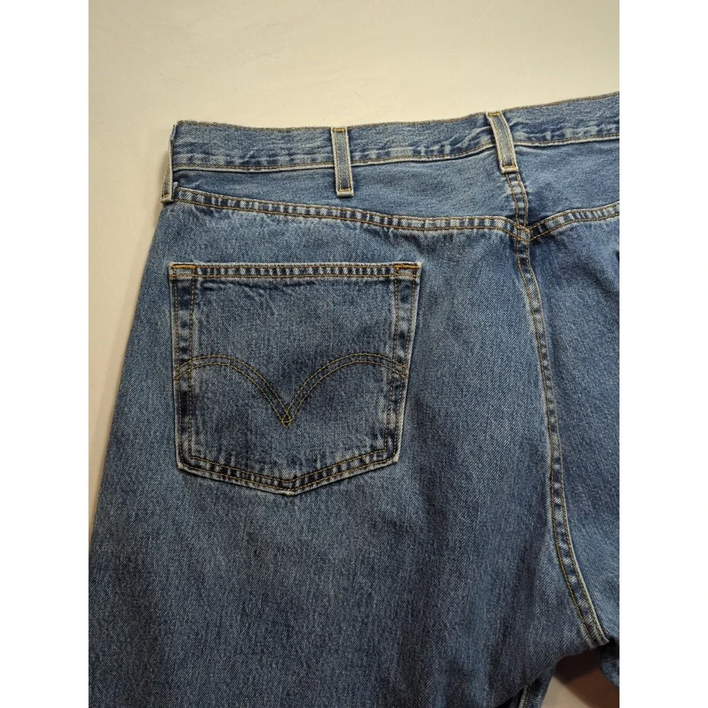 Vintage Levis 501 Button Fly Denim Jeans 42x32 (40x30) 80s 90s pants 3#‎ Button